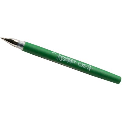 Marvy Uchida Gel Pens, 0.7 mm, Green, 2/Pack (6534965a)