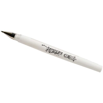 Marvy Uchida Gel Pens, 0.7 mm, White, 2/Pack (65310824a)