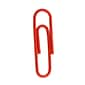 JAM Paper Small Paper Clips, Red, 2 Packs of 100 (2185200a)