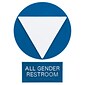 All Gender Restroom ADA Signs, CA Combo Pack