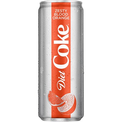 Diet Coke® Zesty Blood Orange 12 oz., 8/Pack (49000074895)