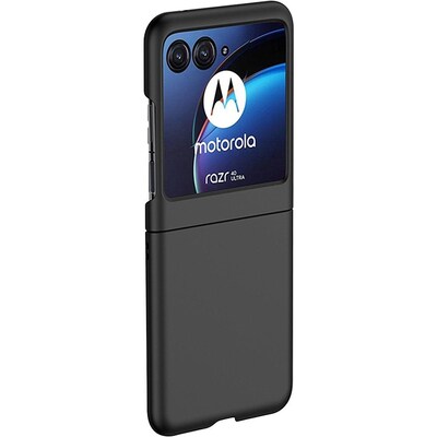 SaharaCase Slim MagSafe Phone Case for Motorola Razr+ 2023, Shock Absorbing, Black (CP00433)