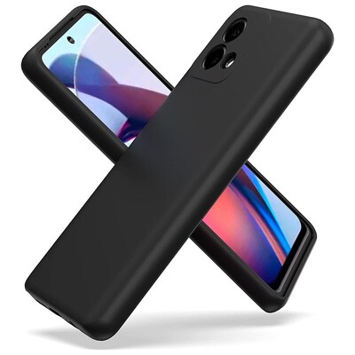 SaharaCase Silicone MagSafe Phone Case for Motorola G Stylus 5G, Shock Absorbing, Black (CP00435)