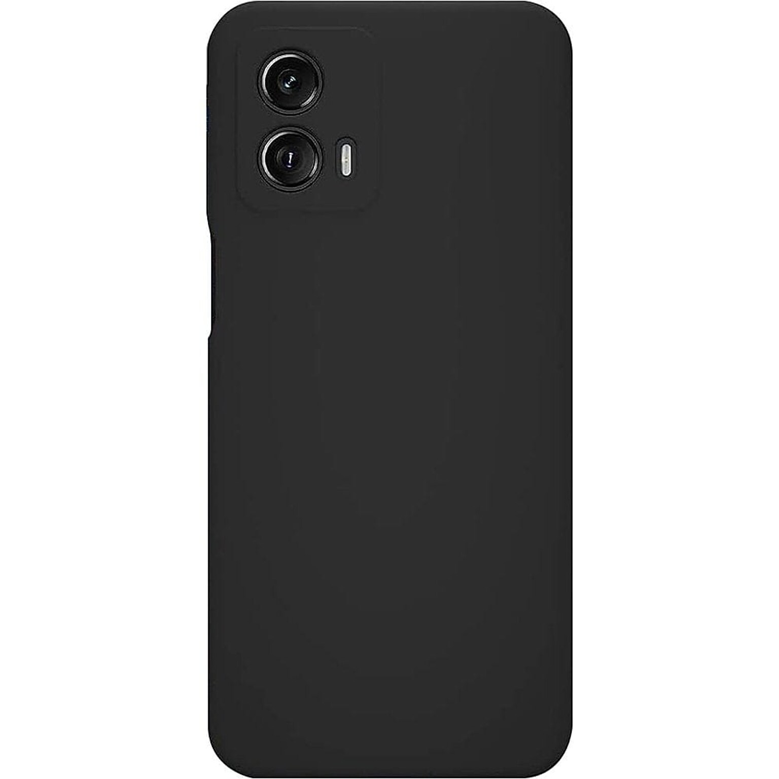 SaharaCase Silicone MagSafe Phone Case for Motorola Moto G 5G, Shock Absorbing, Black (CP00436)