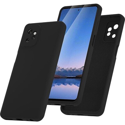 SaharaCase Silicone MagSafe Phone Case for Motorola G Power, Shock Absorbing, Black (CP00437)