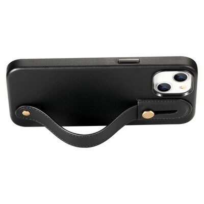 SaharaCase FingerGrip MagSafe Phone Case for iPhone 15, Shock Absorbing, Black (CP00443)
