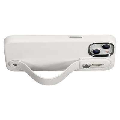 SaharaCase FingerGrip MagSafe Phone Case for iPhone 15, Shock Absorbing, White (CP00444)