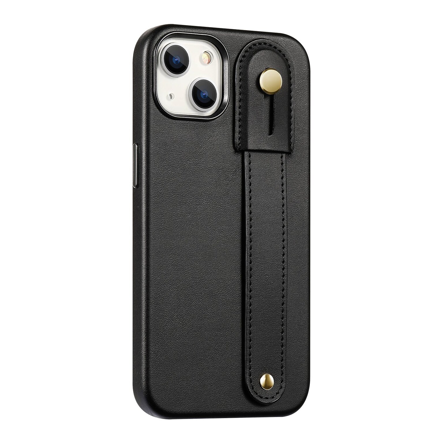 SaharaCase FingerGrip MagSafe Phone Case for iPhone 15 Plus, Shock Absorbing, Black (CP00452)