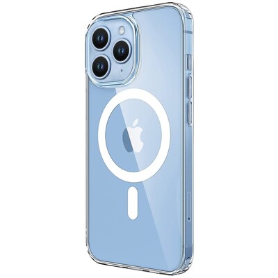 SaharaCase Hybrid-Flex Hard Shell MagSafe Phone Case for iPhone 15 Pro, Shock Absorbing, Clear (CP00459)