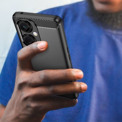 SaharaCase Anti-Slip MagSafe Phone Case for OnePlus Nord N30 5G, Shock Absorbing, Black (CP00496)