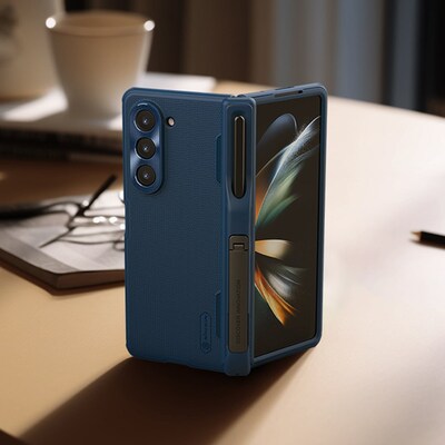 SaharaCase GRIP MagSafe Phone Case for Samsung Galaxy Z Fold5, Shock Absorbing, Blue (CP00508)