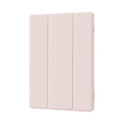 SaharaCas Tri-Fold Folio Case for Amazon Fire Max 11, Rose Gold (TB00308)