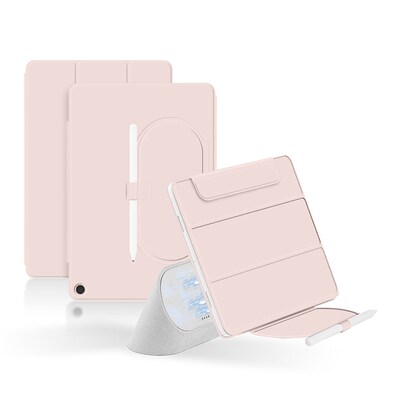 SaharaCas Magnetic Series Folio Case for Google Pixel Tab, Rose Gold (TB00313)