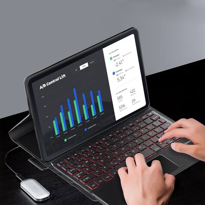 SaharaCase Keyboard Case with Mouse Pad for Google Pixel Tab, Black (TB00316)