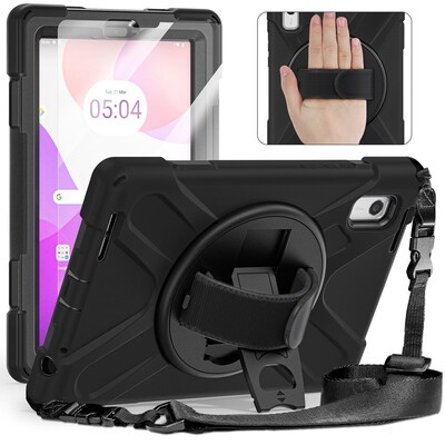 SaharaCase Protection Hand Strap Case for Lenovo Tab M9, Black (TB00318)