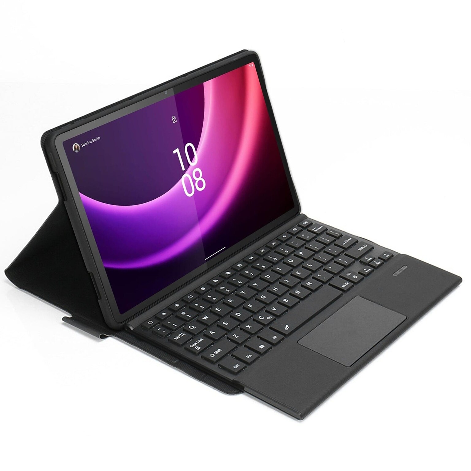 SaharaCase Keyboard Case with Mouse Pad for Lenovo Tab P11 2nd Generation, Black (TB00323)