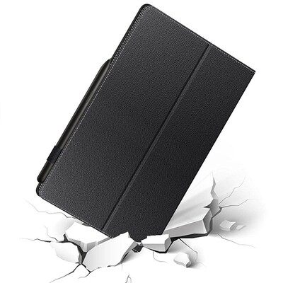 SaharaCase Bi-Fold Folio Case for Galaxy Tab S10 Lite (2025), Tab S10 FE, Tab S9 and Tab S9 FE, Black (TB00324)