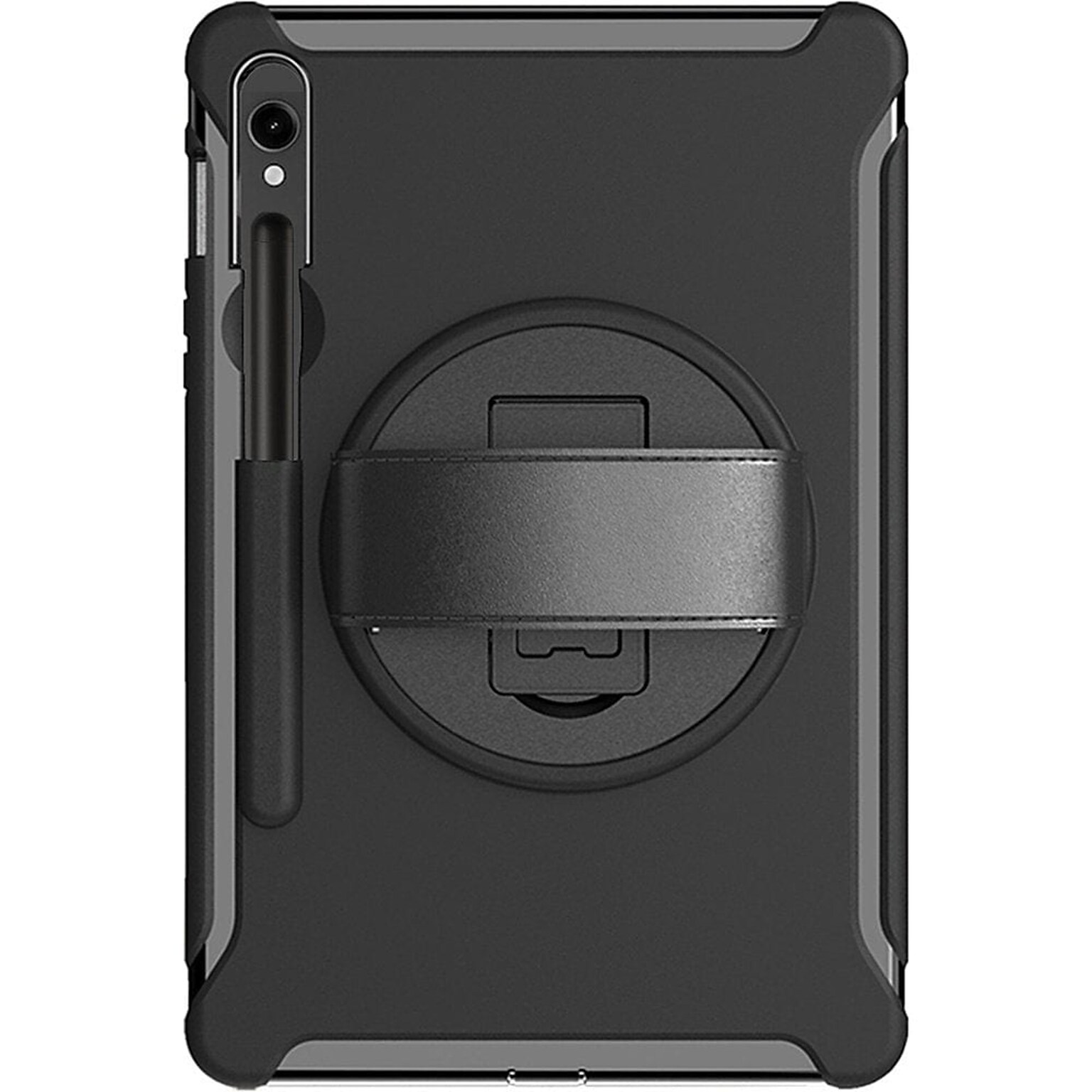 SaharaCase Protection Hand Strap Case for Galaxy Tab S10 Lite (2025), S10 FE, Tab S8, Tab S9, and Tab S9 FE, Black (TB00327)