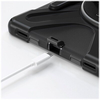 SaharaCase DEFENSE-X Series Case for Galaxy Tab S10 Lite (2025), S10 FE, Tab S8, Tab S9, and Tab S9 FE, Black (TB00328)