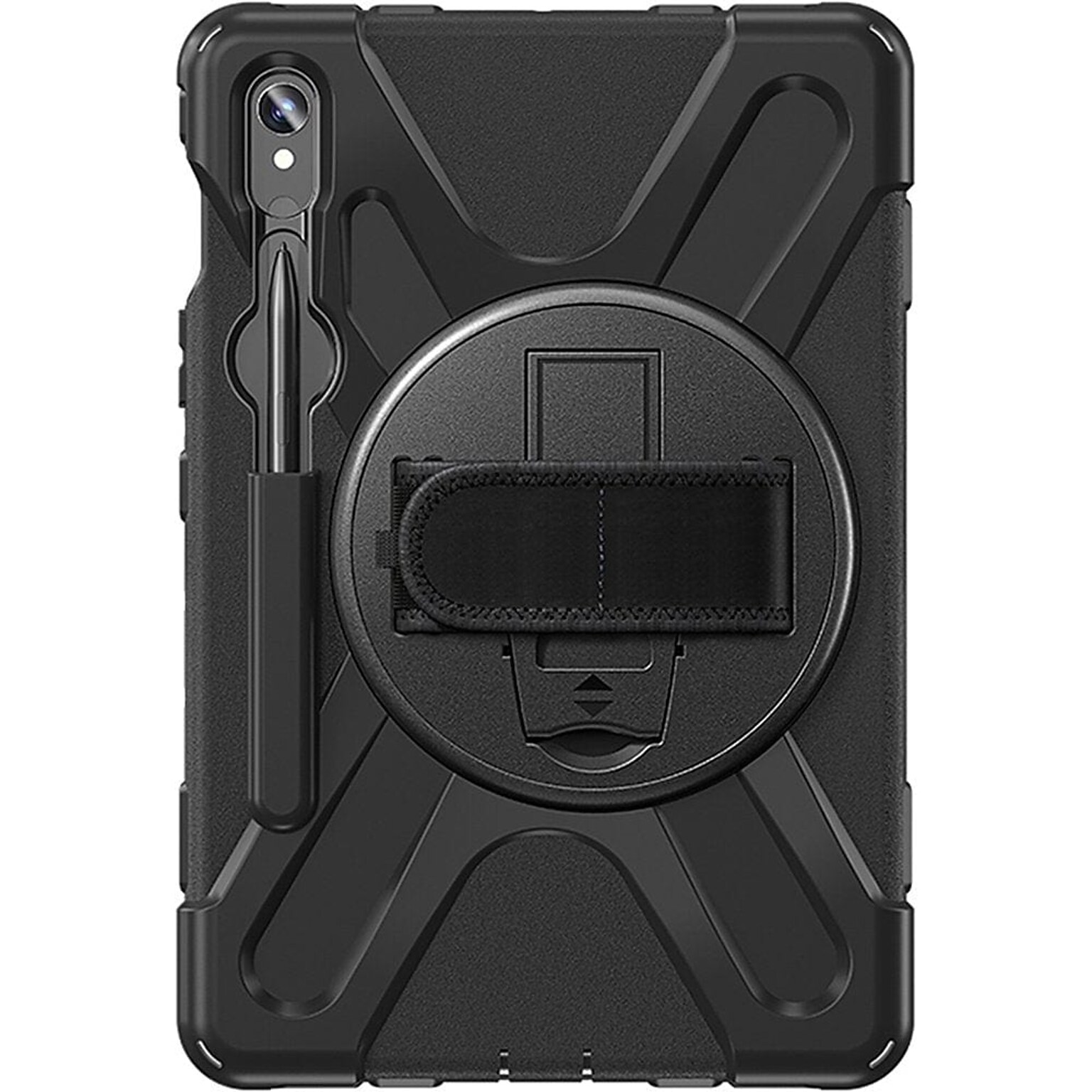 SaharaCase DEFENSE-X Series Case for Galaxy Tab S10 Lite (2025), S10 FE, Tab S8, Tab S9, and Tab S9 FE, Black (TB00328)