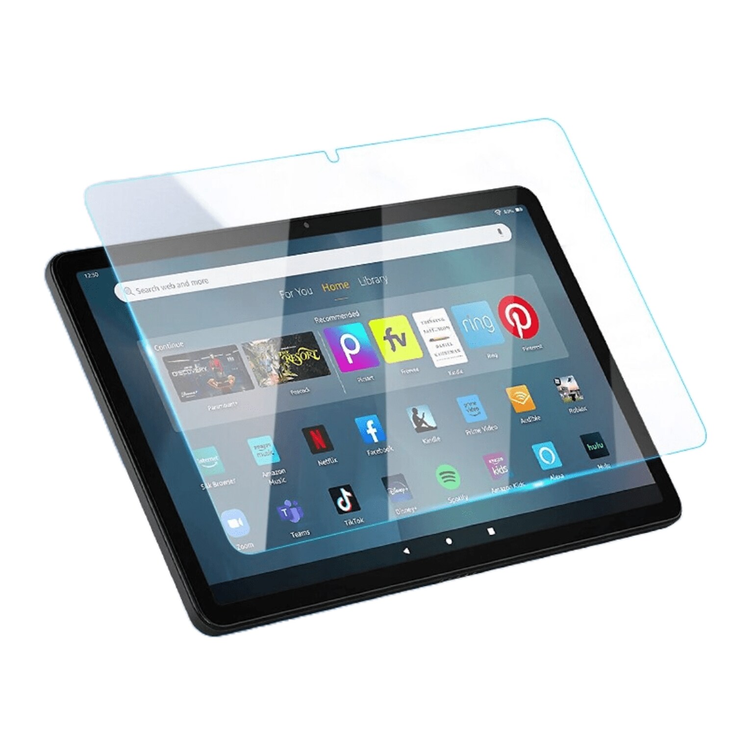 SaharaCase ZeroDamage Anti-Glare Scratch-Resistant Tempered Glass Screen Protector for Amazon Fire Max 11 (ZD-T00050)