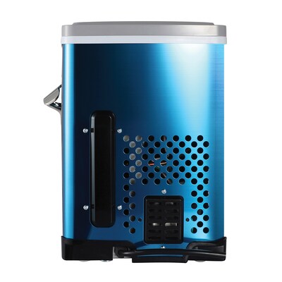 Pepsi 120-Watt Portable Compact Ice Maker with Built-in Bottle Opener, Blue (ICE147PEP)