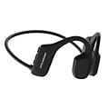 OPN Sound Mercato Bluetooth Open-Ear Neckband Headphones with Microphone, Black (DA3000BL)