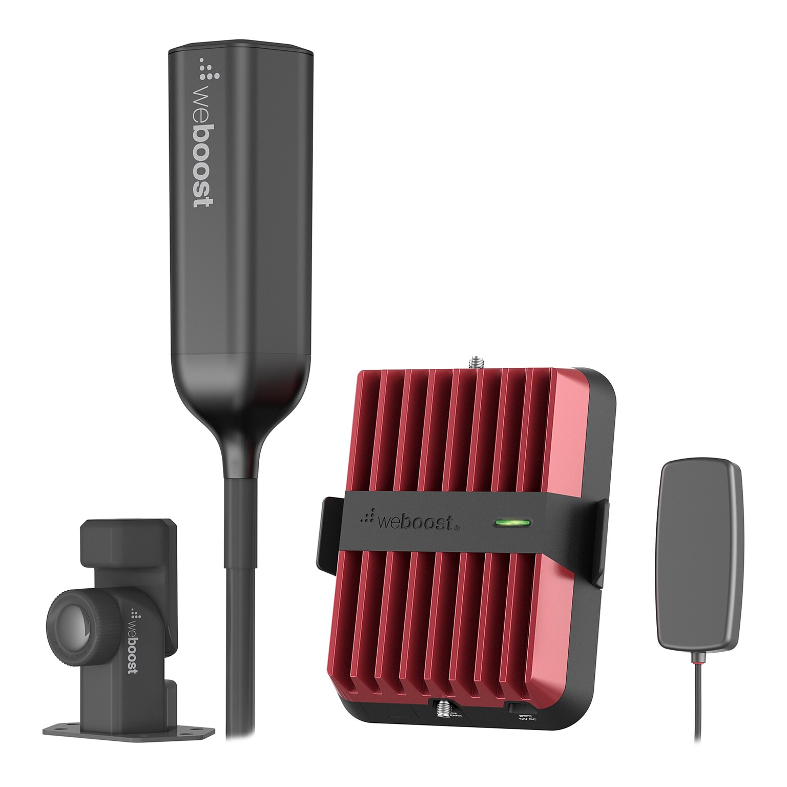 weBoost Drive Reach Overland 5G-Compatible Vehicle Signal Booster Kit, Red (472061)