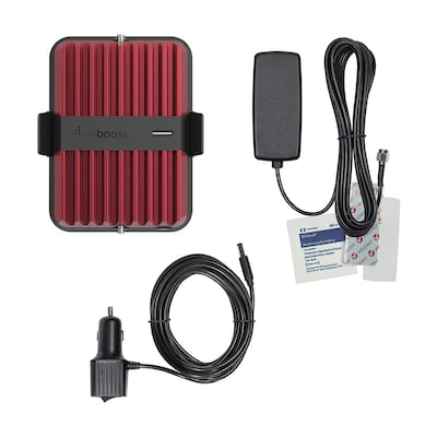 weBoost Drive Reach Overland 5G-Compatible Vehicle Signal Booster Kit, Red (472061)