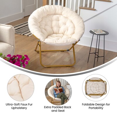 Sherpa sales saucer chair