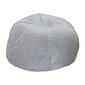 Flash Furniture Duncan Sherpa Refillable Bean Bag Chair, Gray (DGBEANLGSHRPGY)