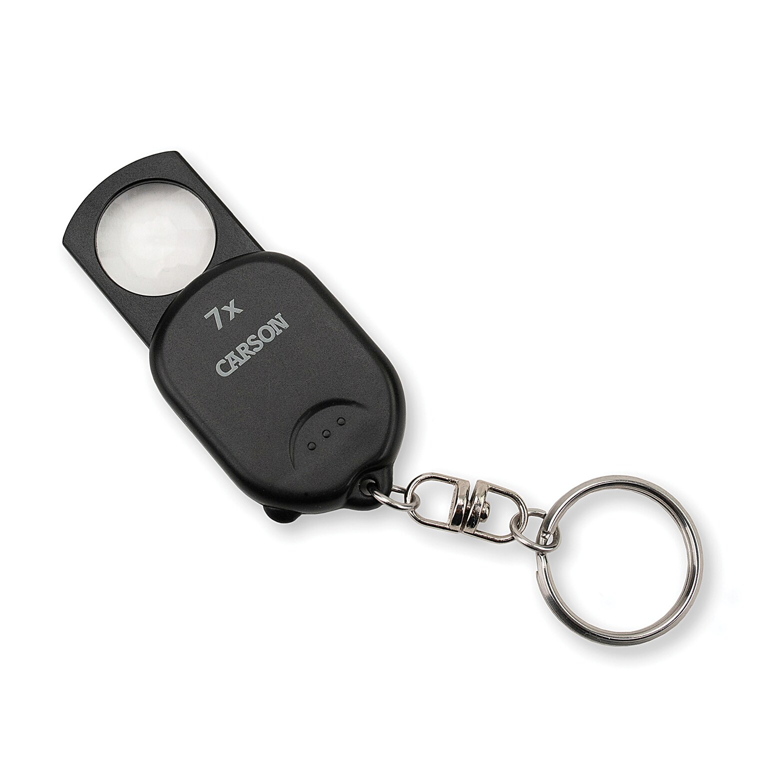 Carson Pop-up Retractable 7x Aspheric Keychain Magnifier (GN-70)