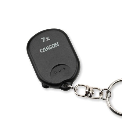 Carson Pop-up Retractable 7x Aspheric Keychain Magnifier (GN-70)