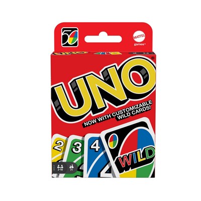 Mattel UNO Card Game, 12/Pack