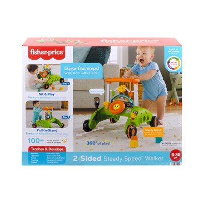 Fisher-Price 2-Sided Steady Speed Walker