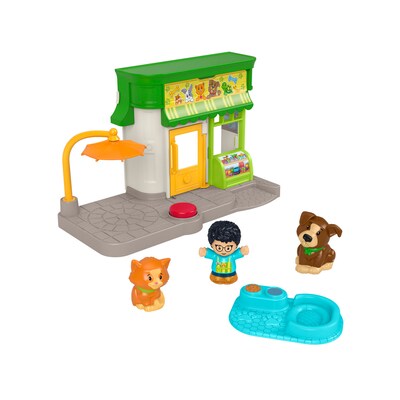 Fisher-Price Little People Treat Time Pet Shop Playset, 2/Pack (HHW12-BULK)