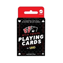 Mattel Wild Twists Playing Cards By UNO, 8/Pack