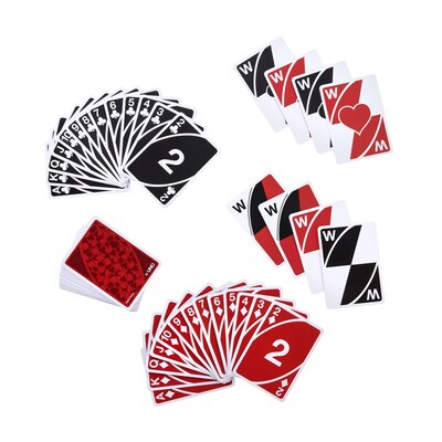 Mattel Wild Twists Playing Cards By UNO, 8/Pack