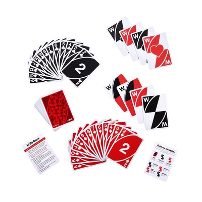 Mattel Wild Twists Playing Cards By UNO, 8/Pack