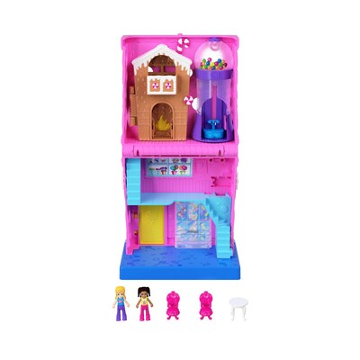 Polly Pocket Pollyville Sweet Store Playset, 3/Pack (HNB03-BULK)