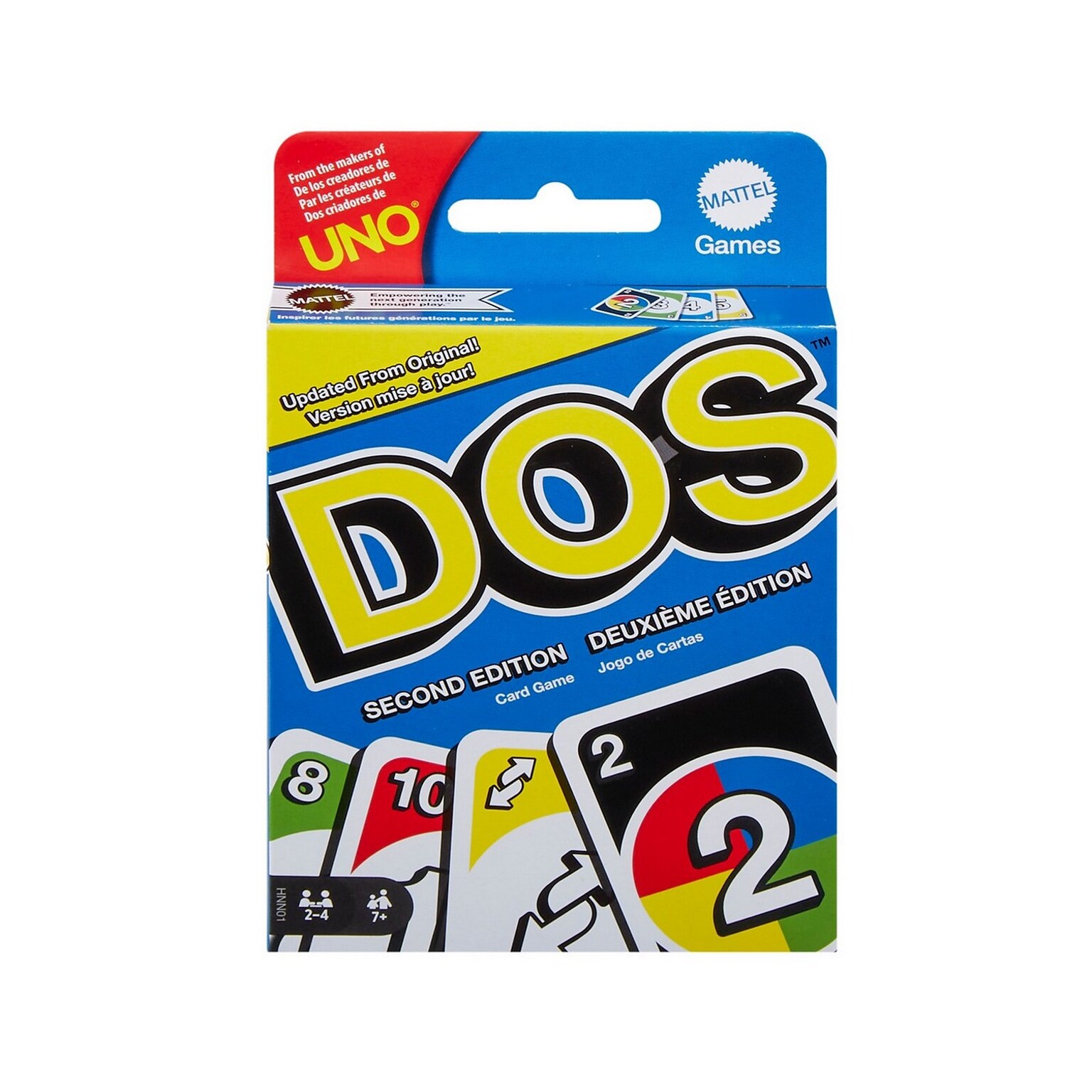 Mattel DOS Second Edition Card Game, 12/Pack