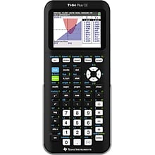 Texas Instruments TI-84 Plus CE Graphing Calculator, Black (84PLCE/FC/1L1/Z2)