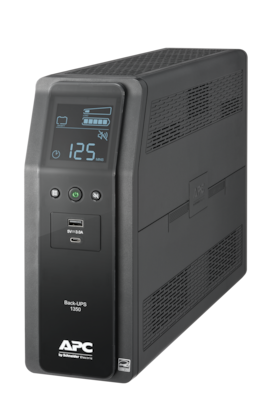 APC Back-UPS Pro BN 1350VA/810 Watts, 10-Outlets, 2 USB Ports, Black (BN1350M2)