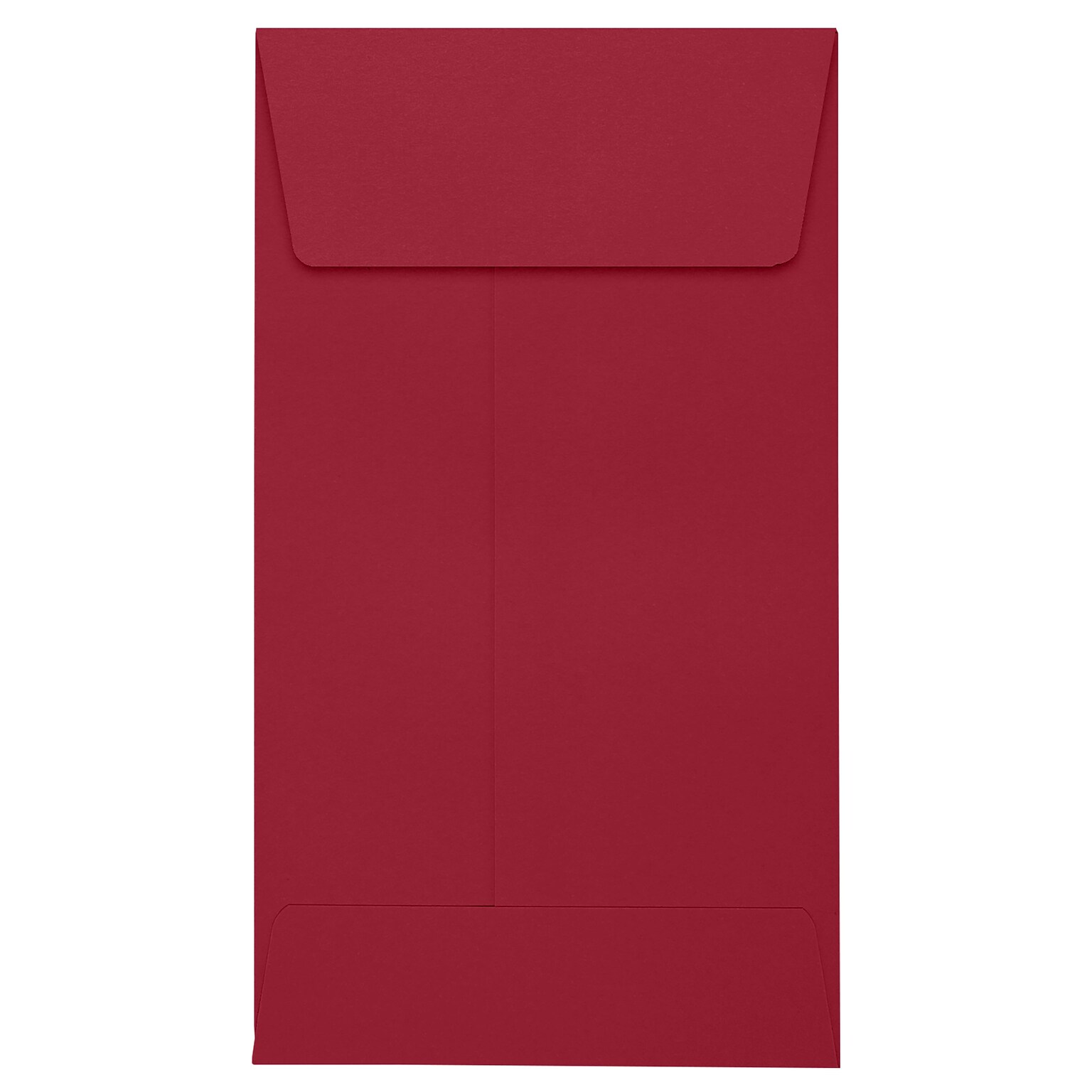 JAM Paper Self Seal #5 1/2 Coin Envelopes, 3 1/8 x 5 1/2, Garnet Red, 500/Pack (512CO-101-500)