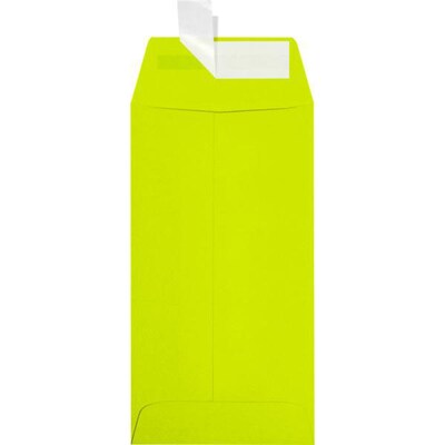 JAM Paper Self Seal #7 Envelopes, 3 1/2 x 6 1/2, Green, 500/Pack (LUX-7CO-L22-500)