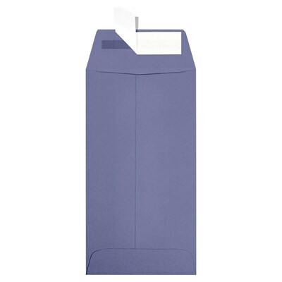 JAM Paper Self Seal #7 Coin Envelopes, 3 1/2 x 6 1/2, Purple, 50/Pack (7CO-106-50)