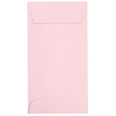 JAM Paper #7 Coin Envelopes, Peel & Press, Candy Pink, 3 1/2 x 6 1/2, 250 Pack (7CO-23-250)
