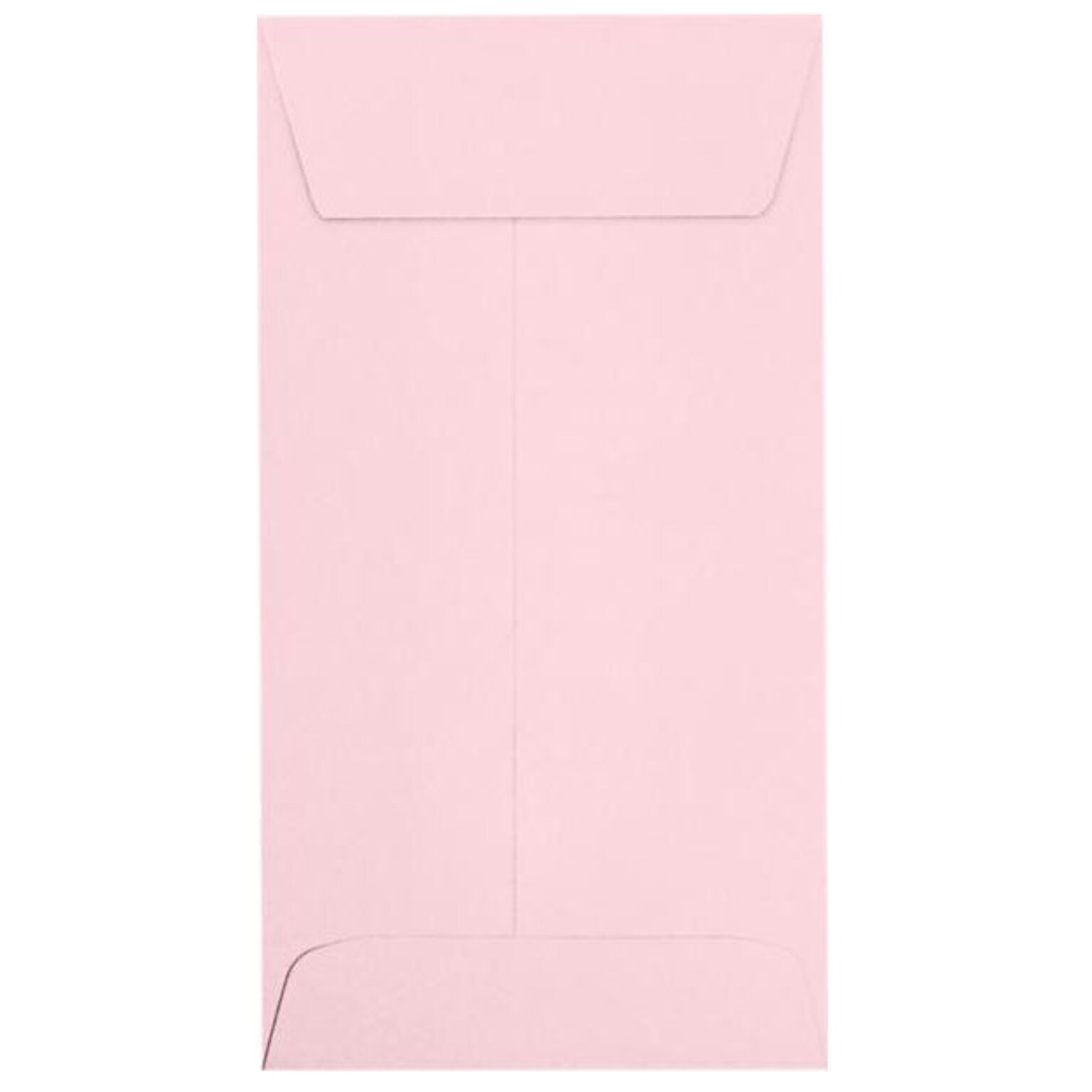 JAM Paper #7 Coin Envelopes, Peel & Press, Candy Pink, 3 1/2 x 6 1/2, 50 Pack (7CO-23-50)