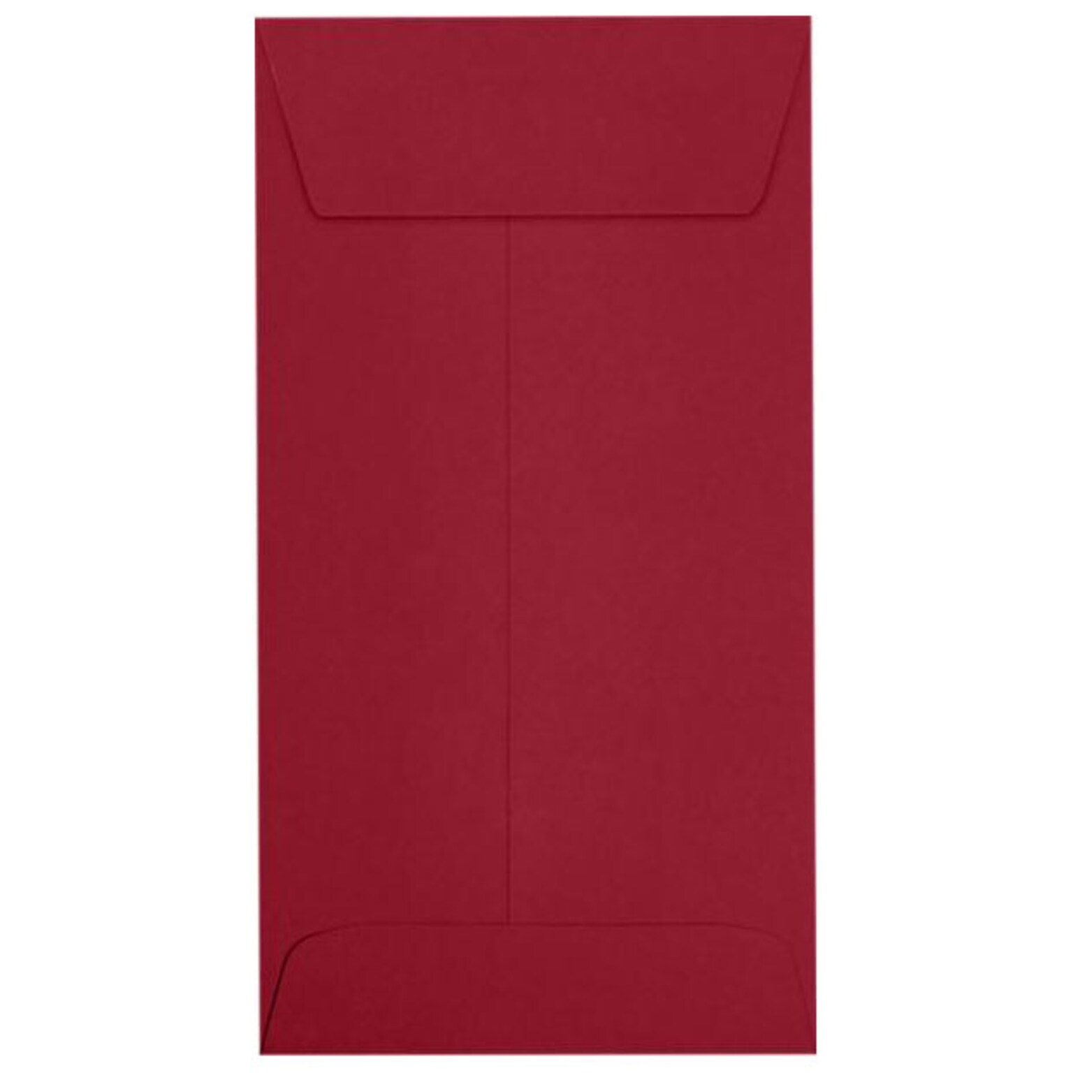 JAM Paper Self Seal #7 Coin Envelopes, 3 1/2 x 6 1/2, Garnet Red, 500/Pack (7CO-101-500)