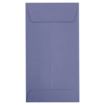 JAM Paper #7 Coin Envelopes, Peel & Press, Wisteria, 3 1/2 x 6 1/2, 250 Pack (7CO-106-250)